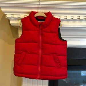 Red Puffer Vest